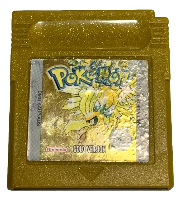 Genuine Pokemon Gold Version Nintendo Gameboy (Cartridge Only) #6 (Preowned) 1