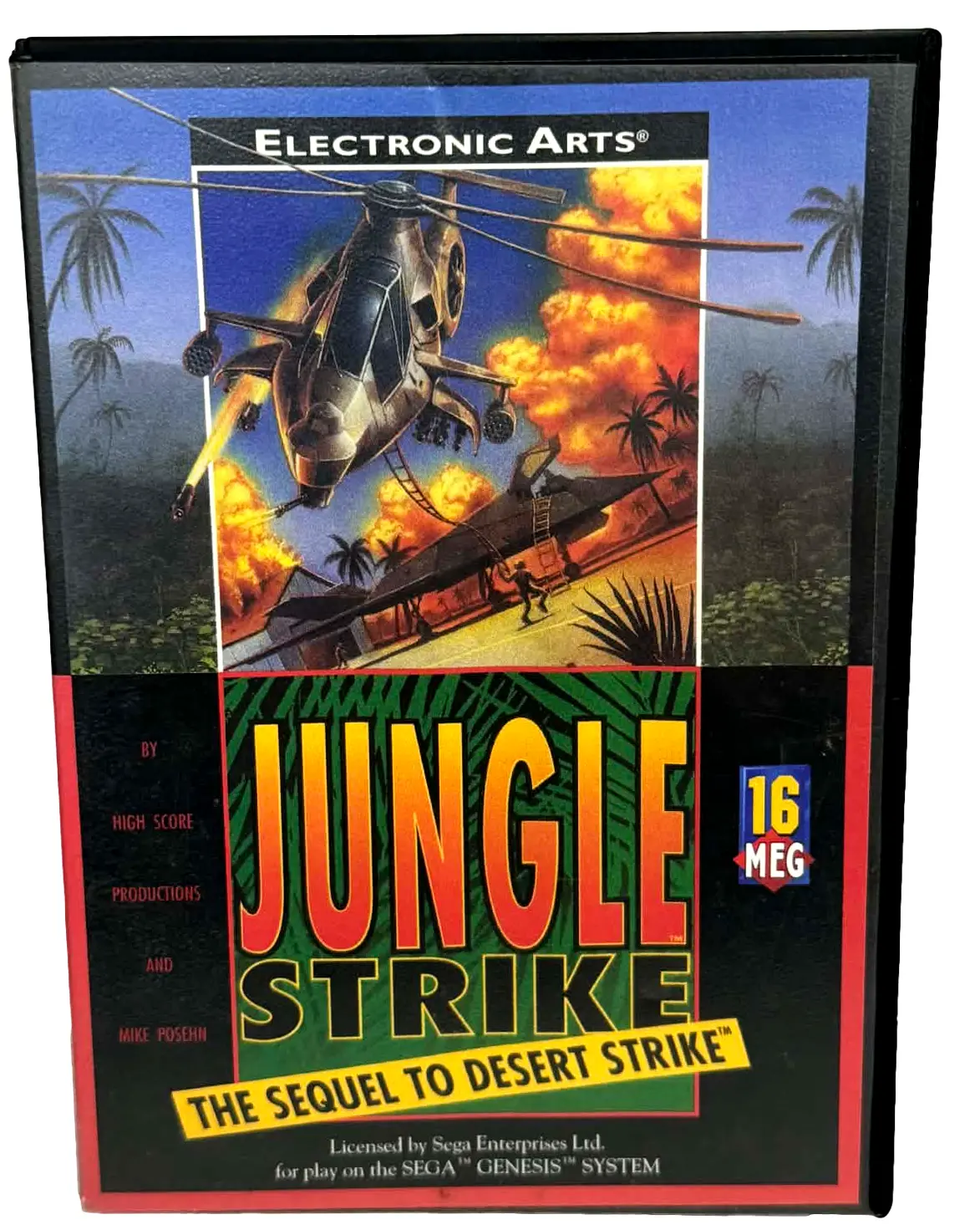 Jungle Strike Sega Mega Drive *Complete* #2 (Preowned) 2
