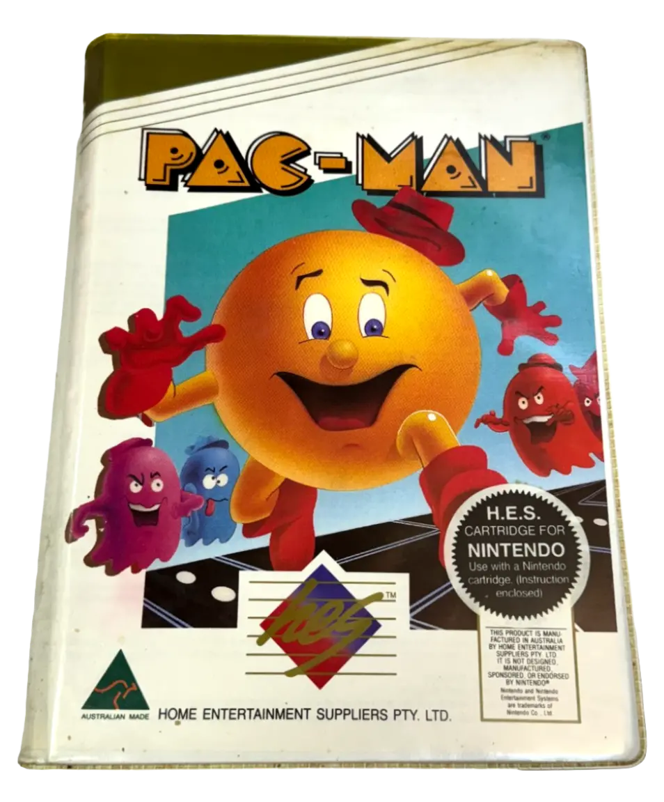 Pac Man Nintendo Hes Nes Boxed Pal *Complete* Piggy Back (Preowned) 1