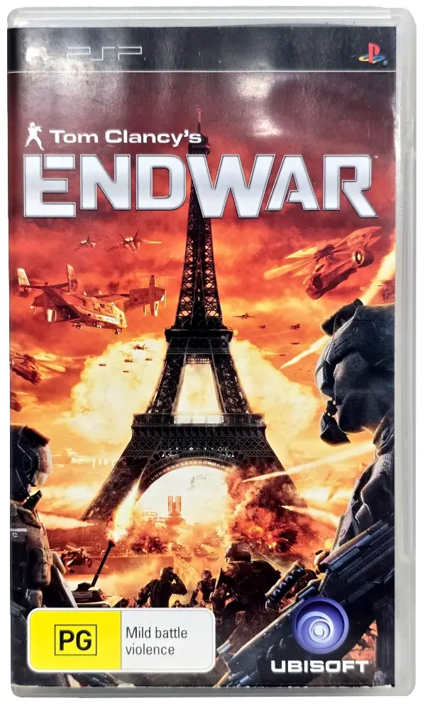 Tom Clancy's End War Psp Game (Preowned) 1