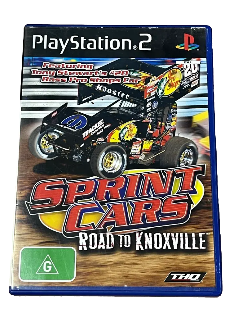 Sprint Cars Road To Knoxville Ps2 Pal *Complete* (Preowned) 1