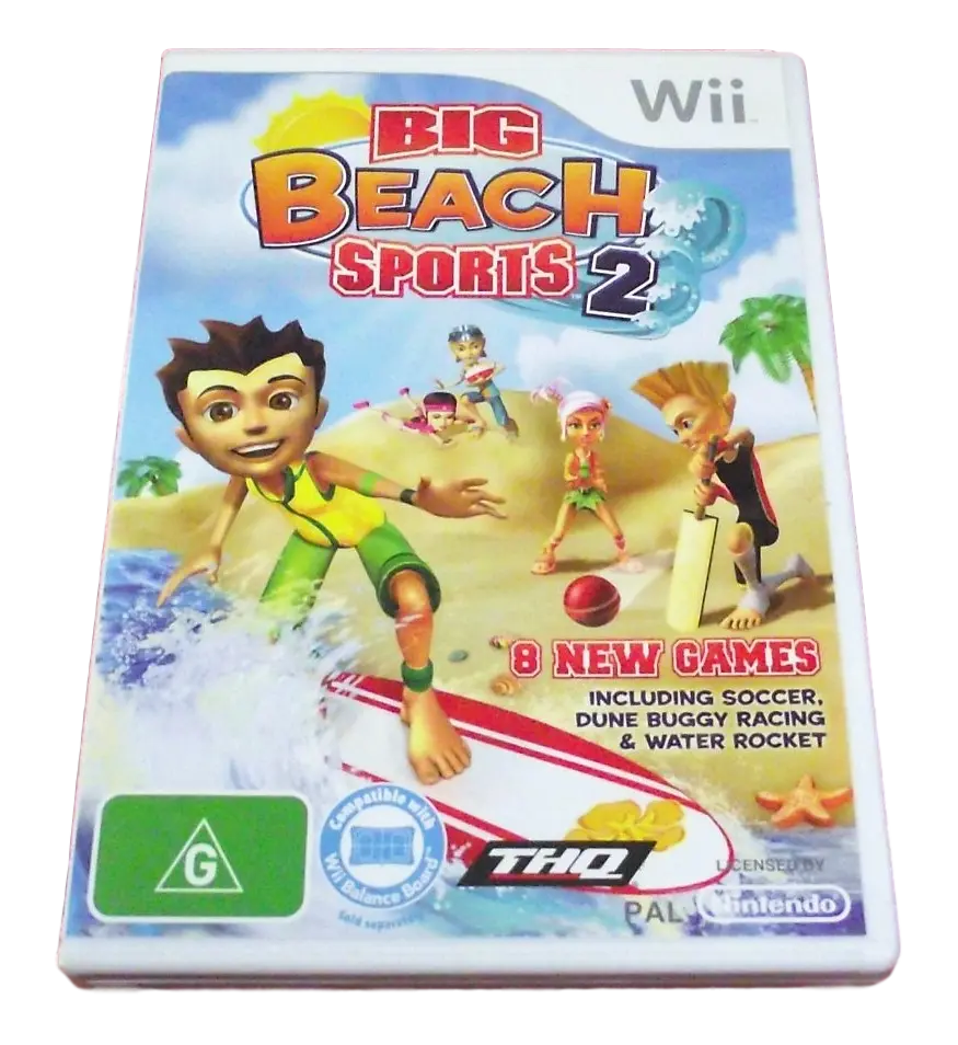 Big Beach Sports 2 Nintendo Wii Pal *Complete*  (Preowned) 1