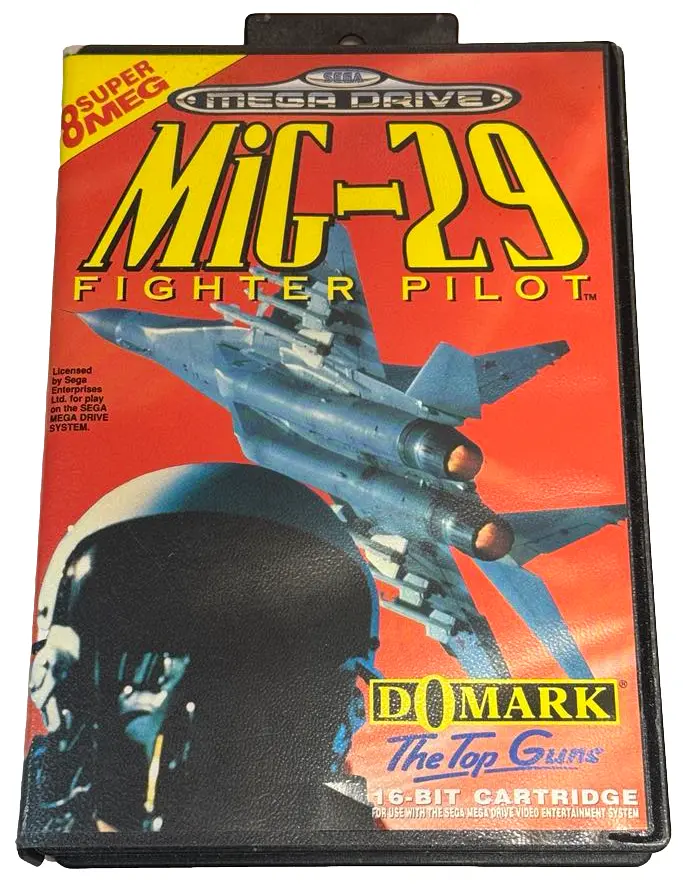 Mig29 Fighter Pilot Sega Mega Drive *No Manual* (Preowned) 1