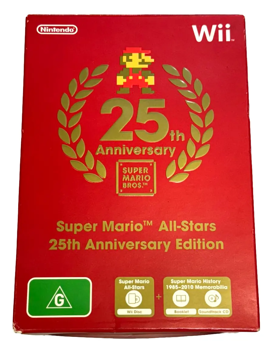 Super Mario All Stars 25Th Anniversary Edition Nintendo Wii Pal (Preowned) 1