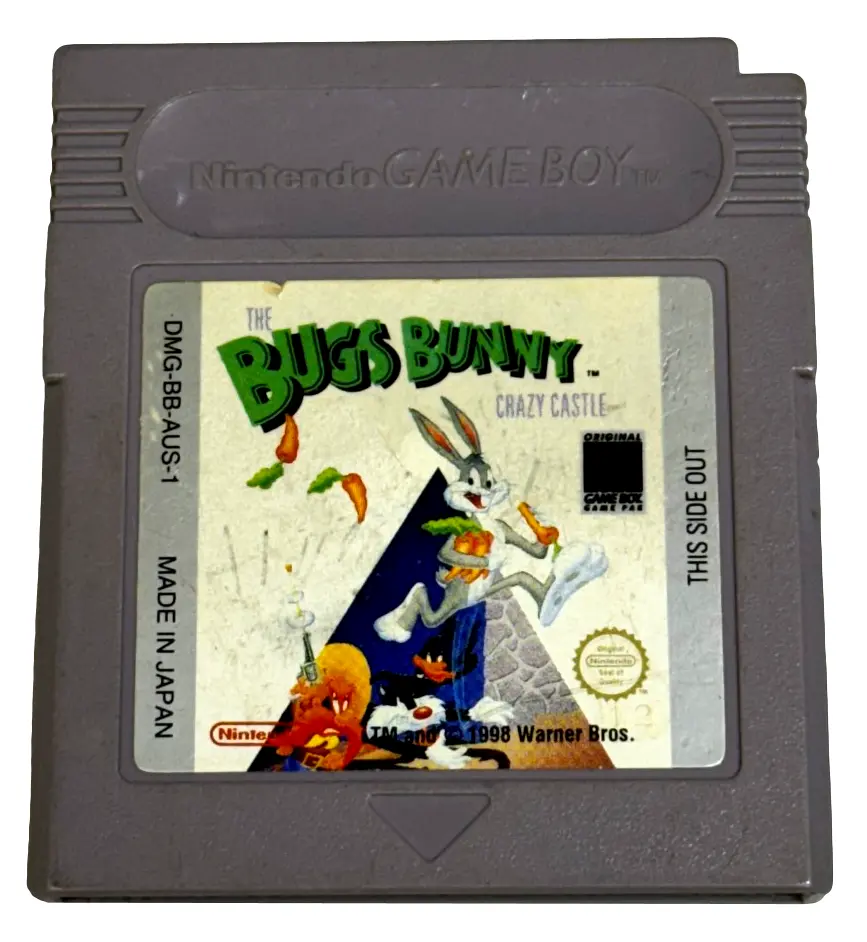 Bugs Bunny Crazy Castle Nintendo Gameboy (Cartridge Only) (Preowned) 1