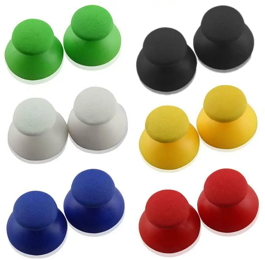 Pair Of Analog Thumbstick Caps Ps3 / Ps2 Playstation 3 Colored Selection 1