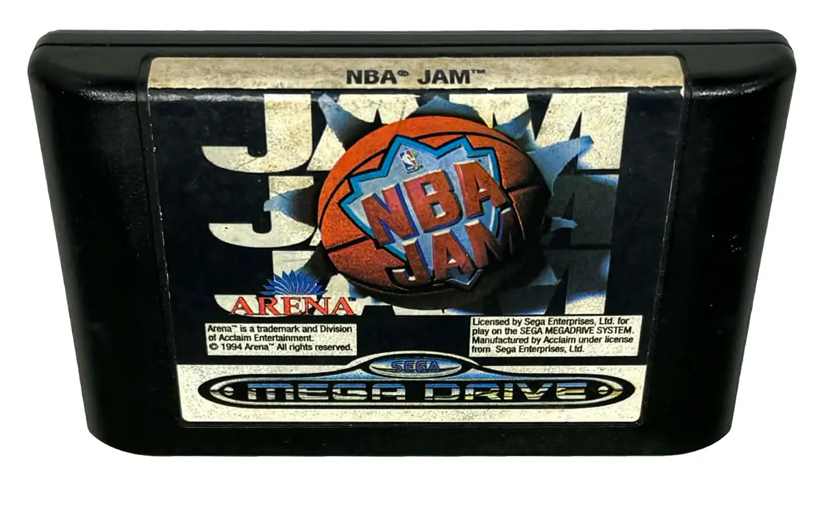 Nba Jam Sega Mega Drive *Cartridge Only* #3 (Preowned) 1