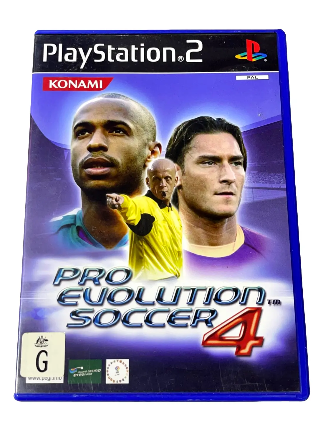 Pro Evolution Soccer 4 Ps2 Pal *Complete* (Preowned) 1