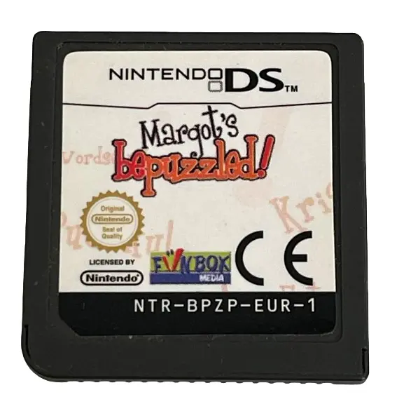 Margot's Bepuzzled Nintendo Ds 2Ds 3Ds Game *Cartridge Only* (Preowned) 1