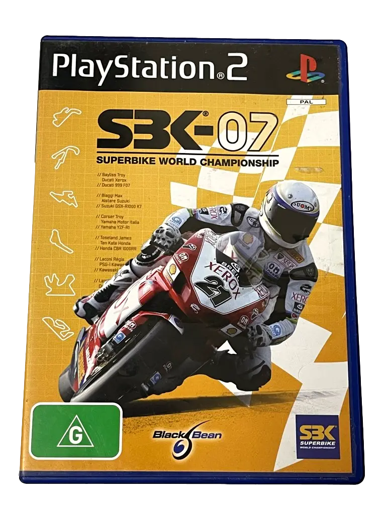 Sbk 07 Superbike World Championship Ps2 Pal *Complete* (Preowned) 1