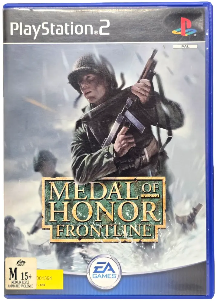 Medal Of Honor Frontline Ps2 Pal *No Manual*Playstation 2 (Pre-Owned) 1