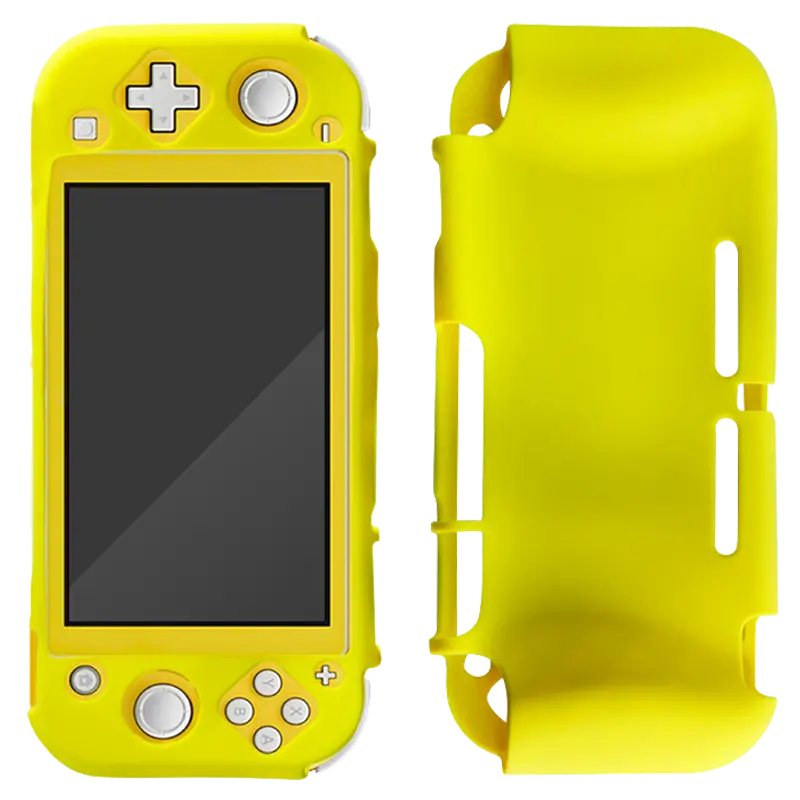 Full Silicone Cover For Switch Lite Console Skin Case Yellow 1
