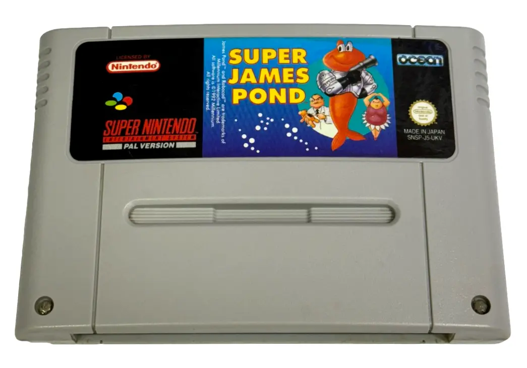 Super James Pond Super Nintendo Snes Pal (Preowned) 1