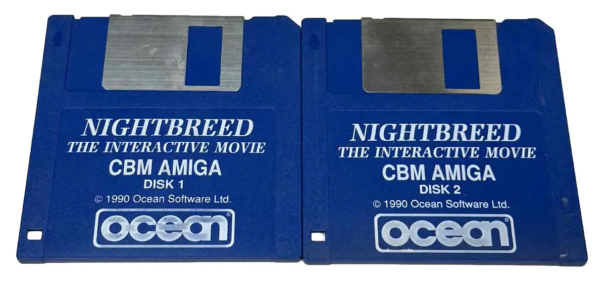 Nightbreed Cbm Amiga 3.5 Floppy Ocean Software 1