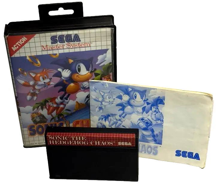 Sonic The Hedgehog Chaos Sega Master System *Complete* (Preowned) 1