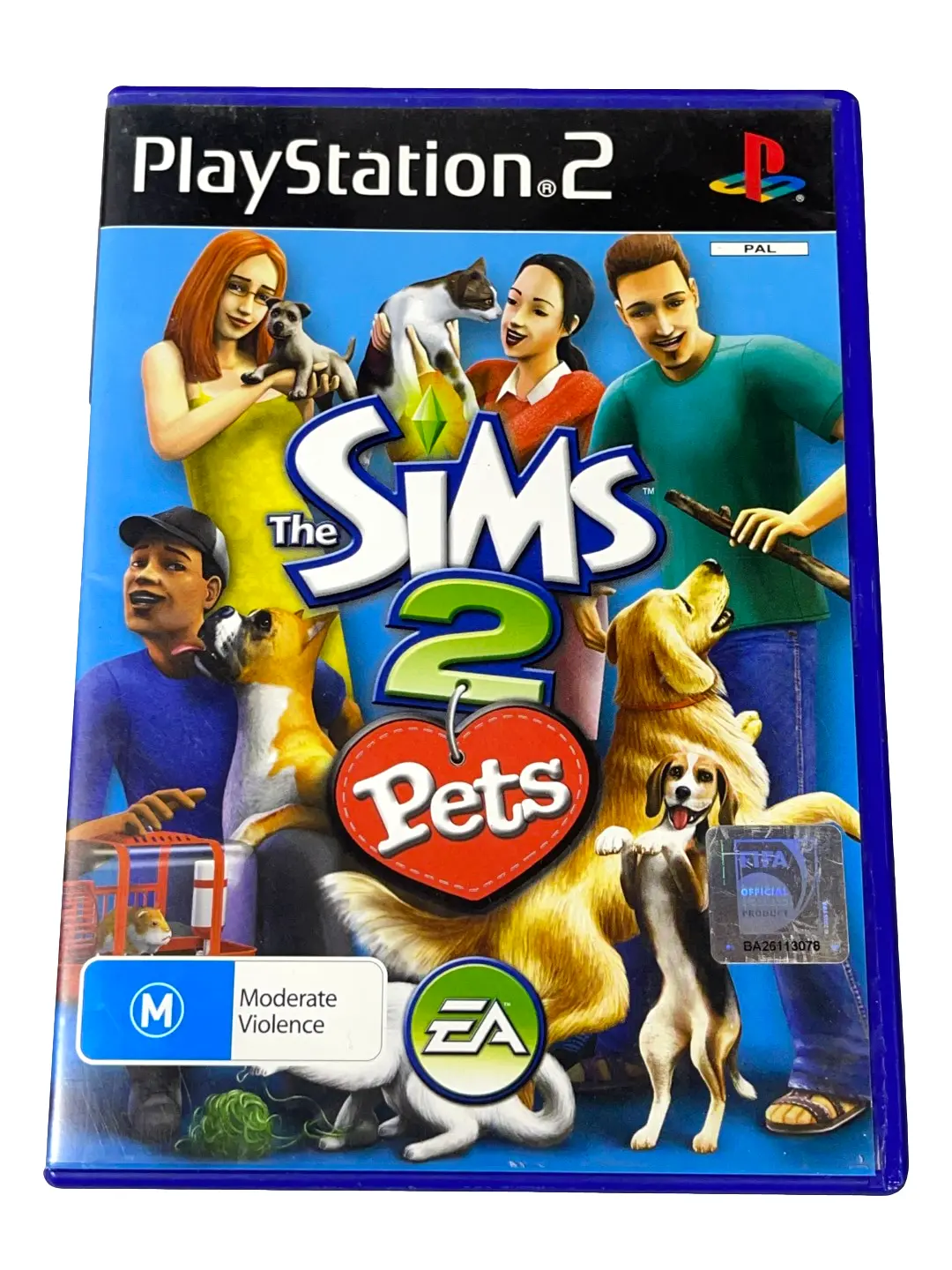 The Sims 2 Pets Ps2 Pal *No Manual* (Preowned) 1