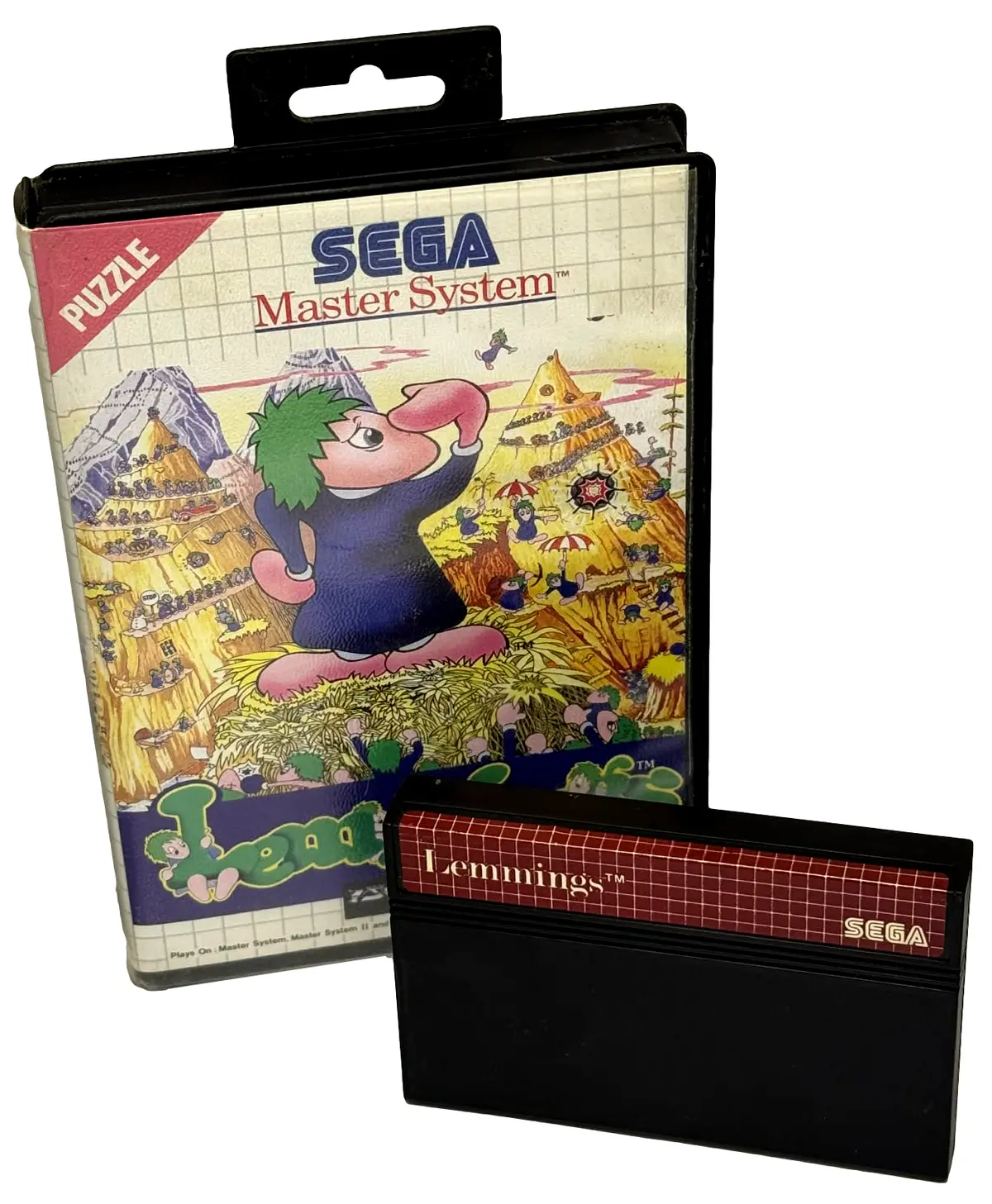 Lemmings Sega Master System *No Manual* #2 (Preowned) 1