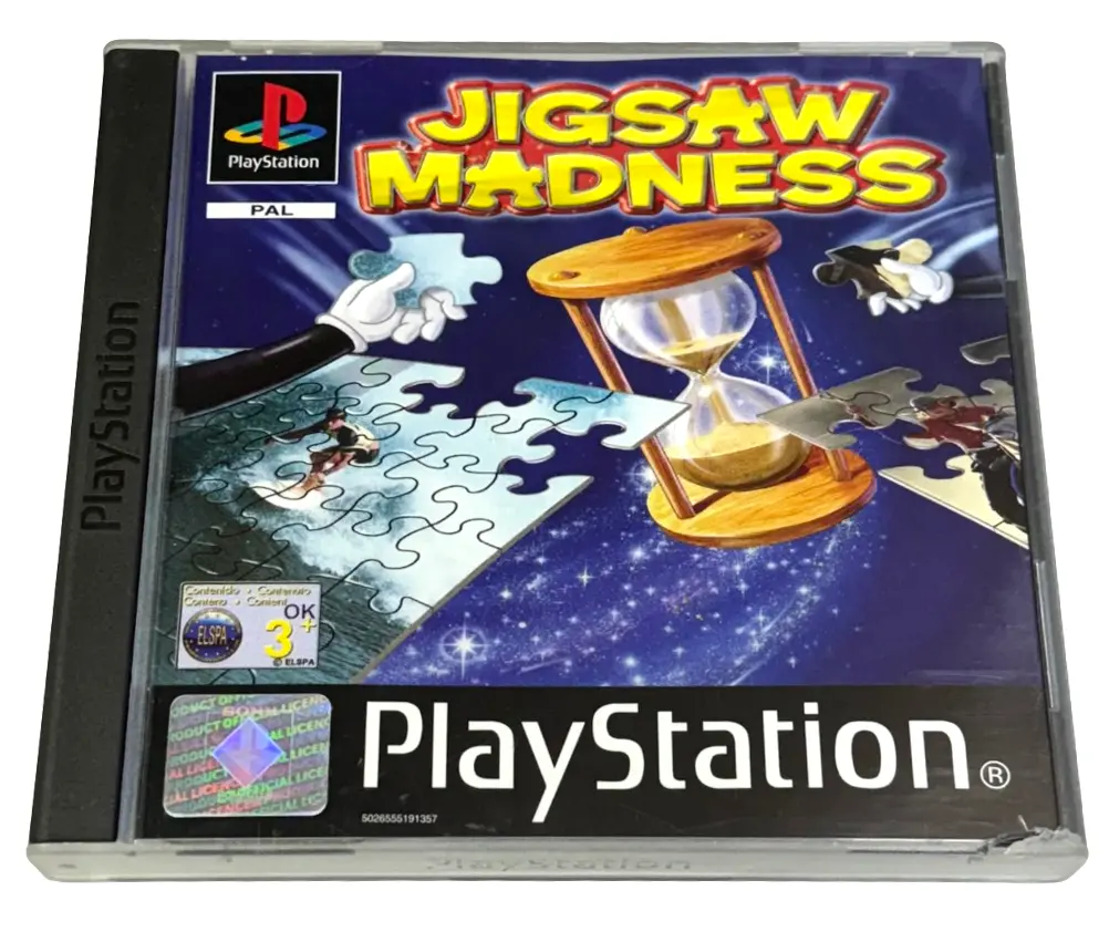 Jigsaw Madness Ps1 Ps2 Ps3 Pal *Complete* (Preowned) 1