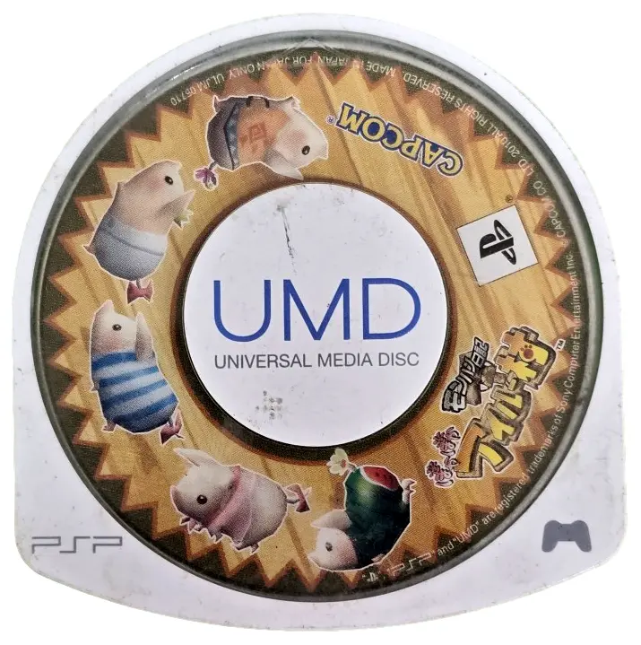 Monster Hunter Monhan Nikki Poka Poka Airou Mura Sony Psp Game Disc Only Japan (Preowned) 1