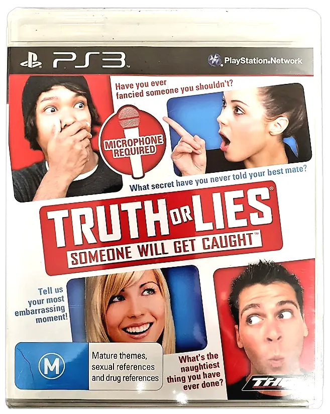 Truth Or Lies Playstation 3 *Sealed* Ps3 1
