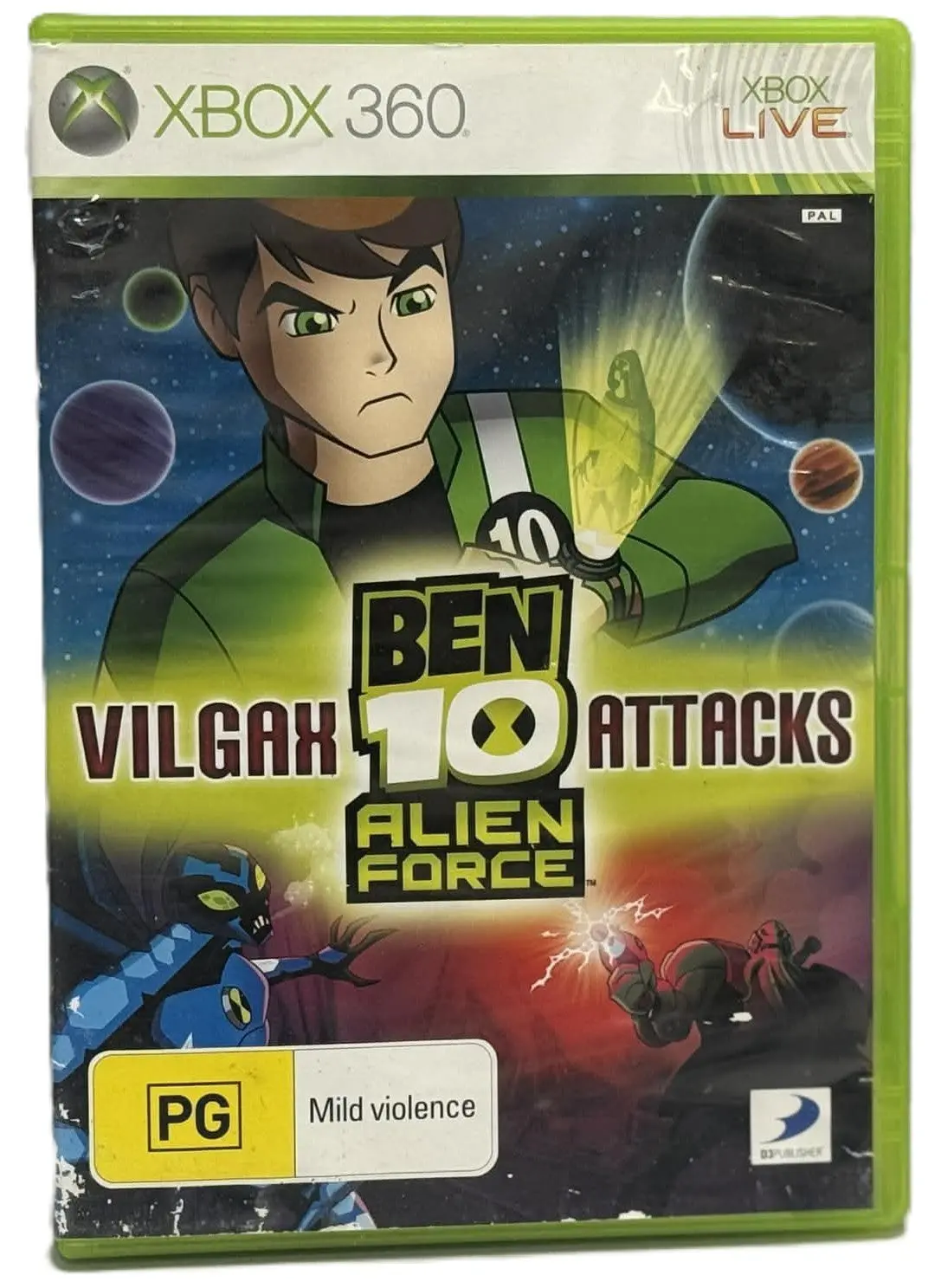 Ben 10 Alien Force Vilgax Attacks Xbox 360 Pal (Preowned) 1