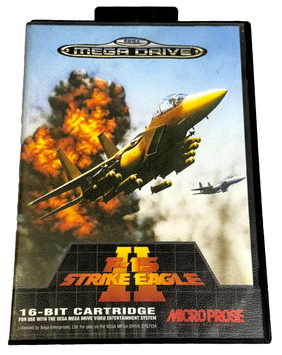 F-15 Eagle Ii Sega Mega Drive Pal *Complete* (Preowned) 1