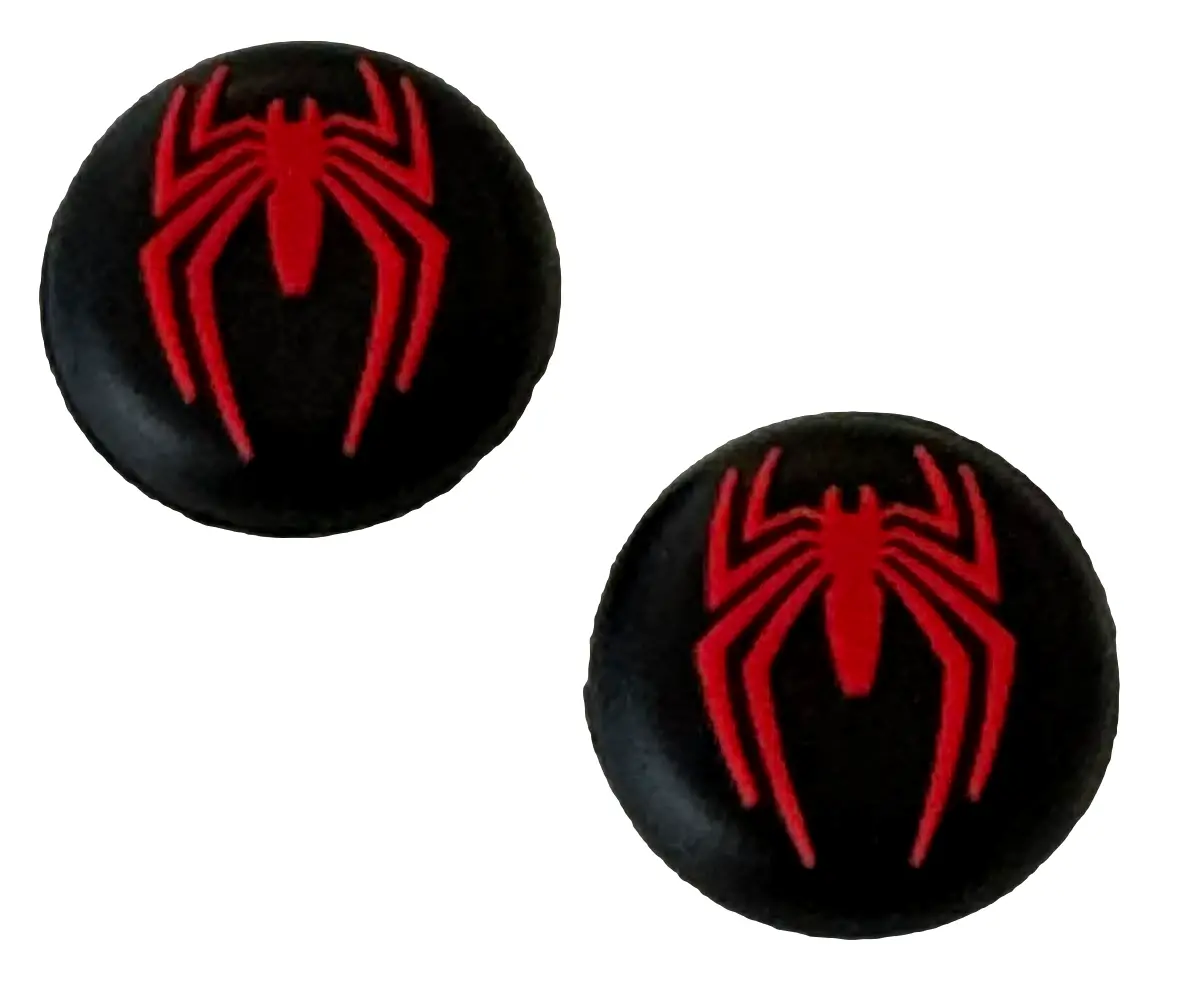 Thumb Grips X 2 For Ps4 Ps5 Xboxone Xbox Series Toggle Cover Cap Spiderman Br 1