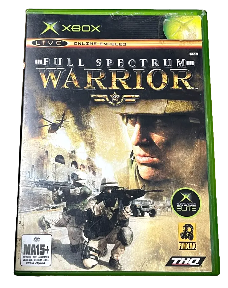 Full Spectrum Warrior Xbox Original Pal *No Manual* (Pre-Owned) 1