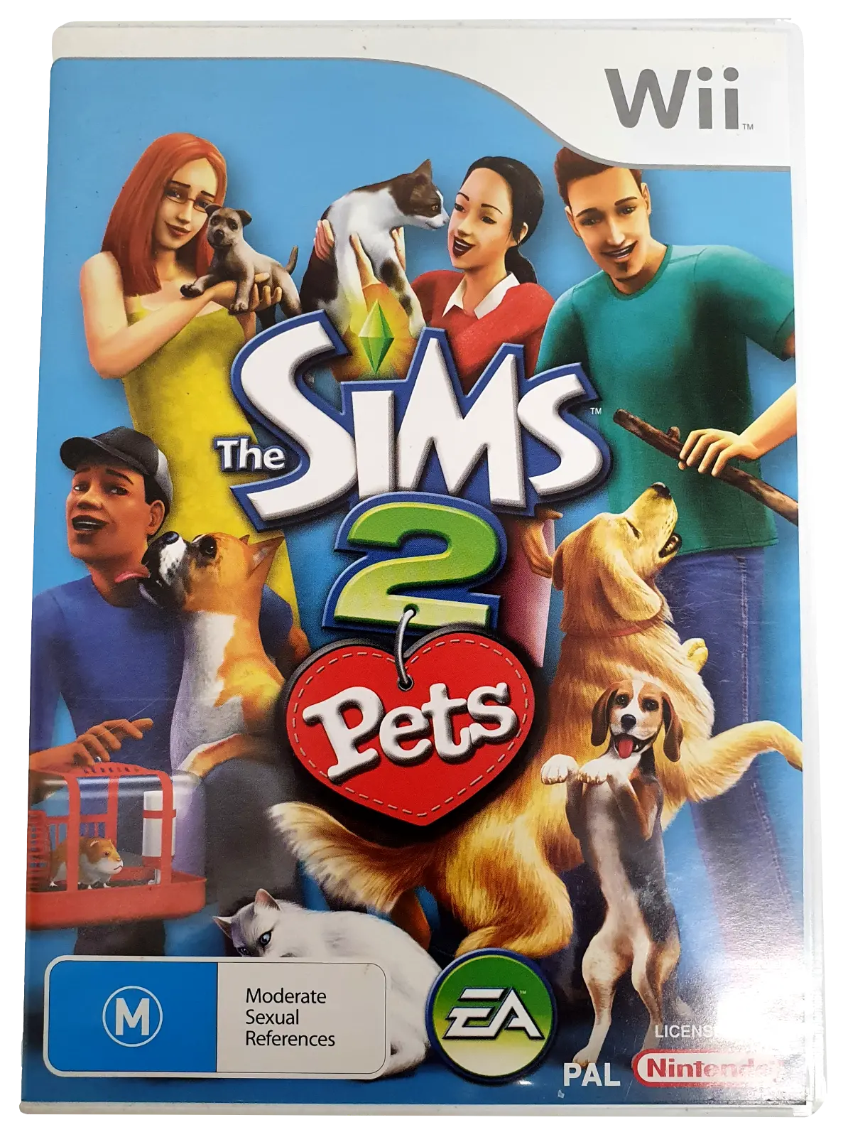 Sims 2 Pets Nintendo Wii Pal *Complete* 1