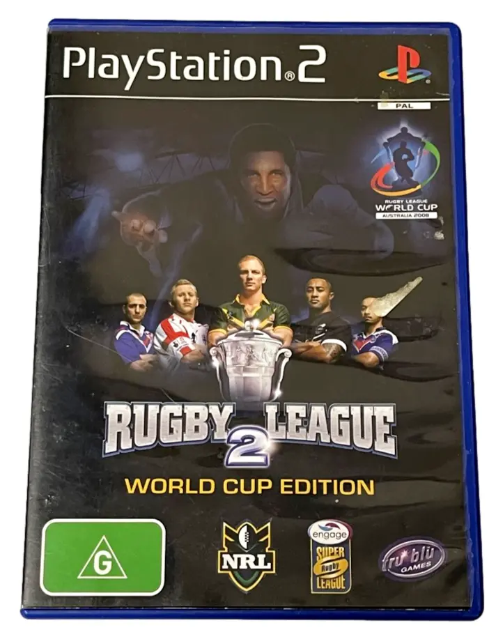 Nrl Rugby League 2 World Cup Edition Ps2 Pal *Complete* 1