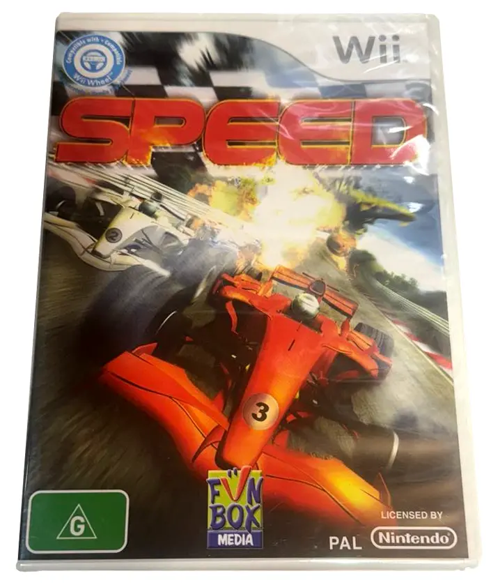 Speed Nintendo Wii Pal *New Sealed* 1