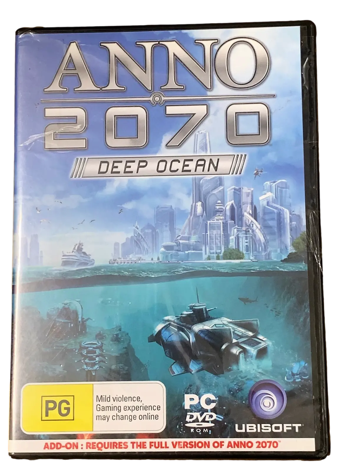 Anno 2070 Deep Ocean *Sealed* Pc Dvd Add On 1