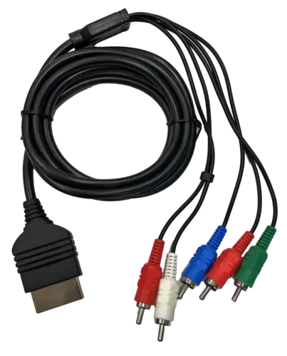 1080P Hd Tv Xbox Original Component Av Cable Cord New Aftermarket 1