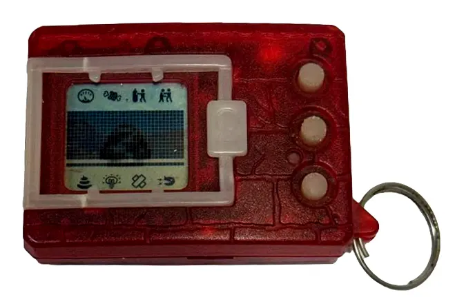 Digimon Tamagotchi Version 2 Australian Digital Monster V-Pet 1997 (Dead Pixels) 1