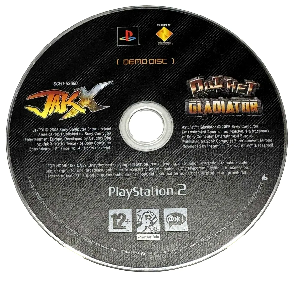 Jak X And Ratchet Gladiator Ps2 Pal *Demo Disc* (Preowned) 1