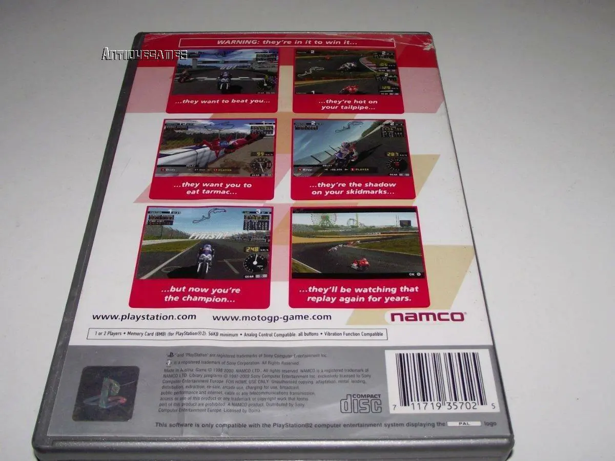 Moto Gp Motogp Ps2 Pal (Platinum) *Complete* (Pre-Owned) 2