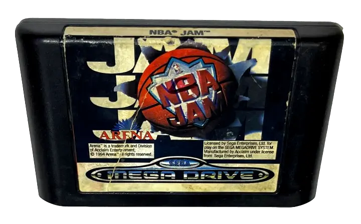 Nba Jam Sega Mega Drive *Cartridge Only* #2 (Pre-Owned) 1