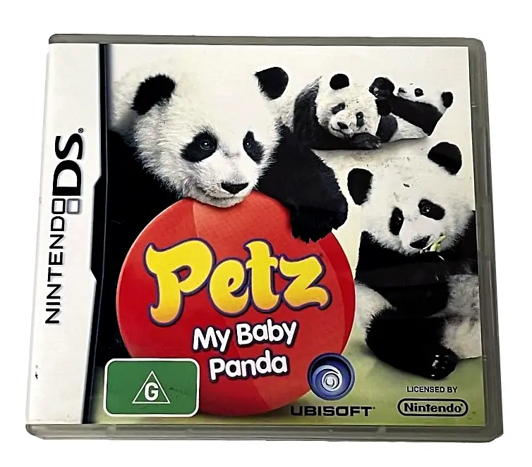 Petz: My Baby Panda Nintendo Ds 2Ds 3Ds Game *Complete* (Preowned) 1