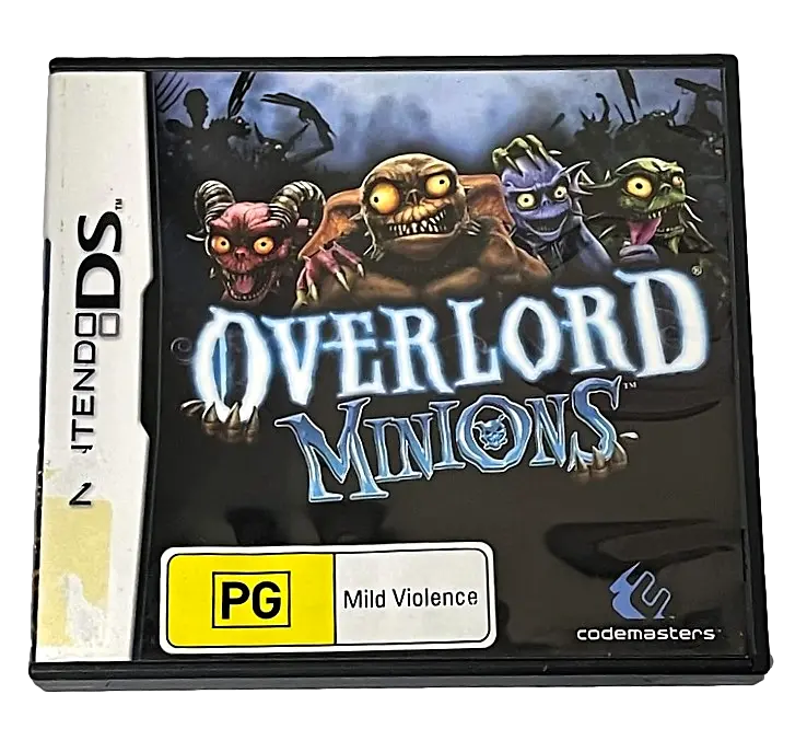 Overlord Minions Nintendo Ds 2Ds 3Ds Game *No Manual* (Pre-Owned) 1