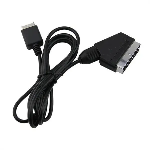 Playstation Console Scart Cable Cord Ps1 Ps2 Ps3 Aftermarket Leads 1