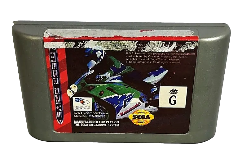 Kawasaki Super Bike Challenge Sega Mega Drive *Cartridge Only* (Preowned) 1