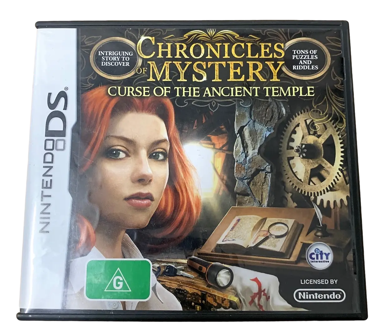 Chronicles Of Mystery Curse Of The Ancient Temple Ds 2Ds 3Ds Game *Complete* (Pre-Owned) 1