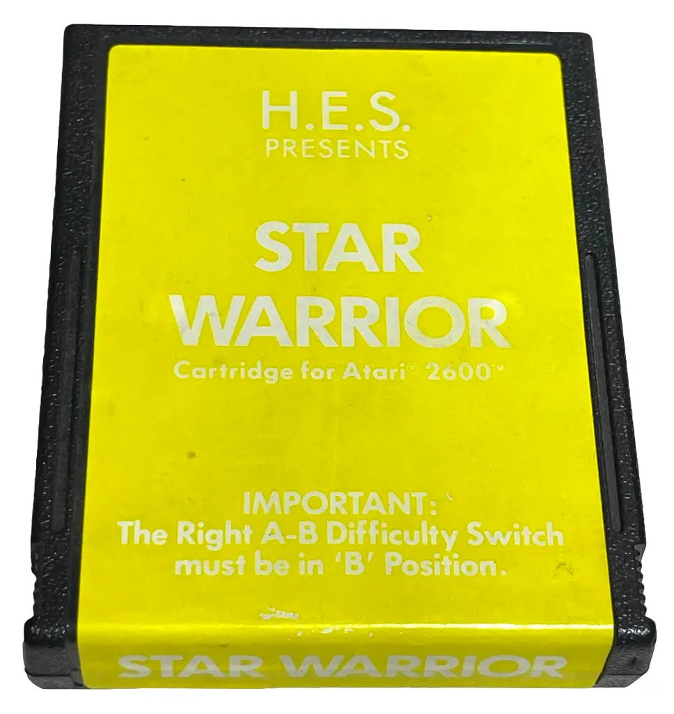Star Warrior Atari 2600 *Cartridge Only* H.E.S. #2  (Preowned) 1