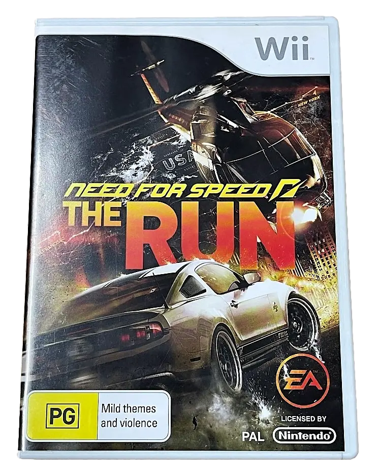 Need For Speed The Run Nintendo Wii Pal *Complete* (Pre-Owned) 1