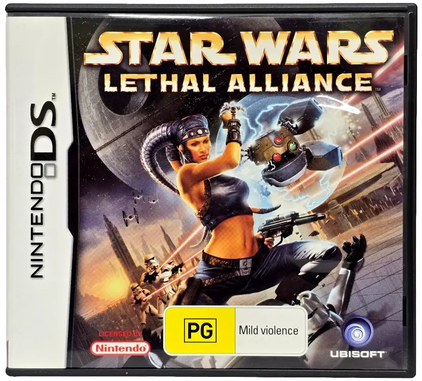 Star Wars Lethal Alliance Nintendo Ds 3Ds Game *No Manual* (Pre-Owned) 1