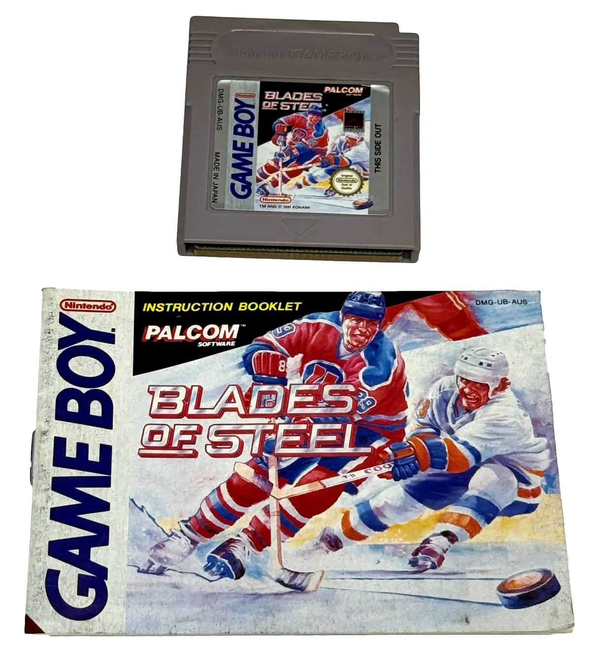 Blades Of Steel Nintendo Gameboy *Cartridge & Manual* Ice Hockey (Preowned) 1
