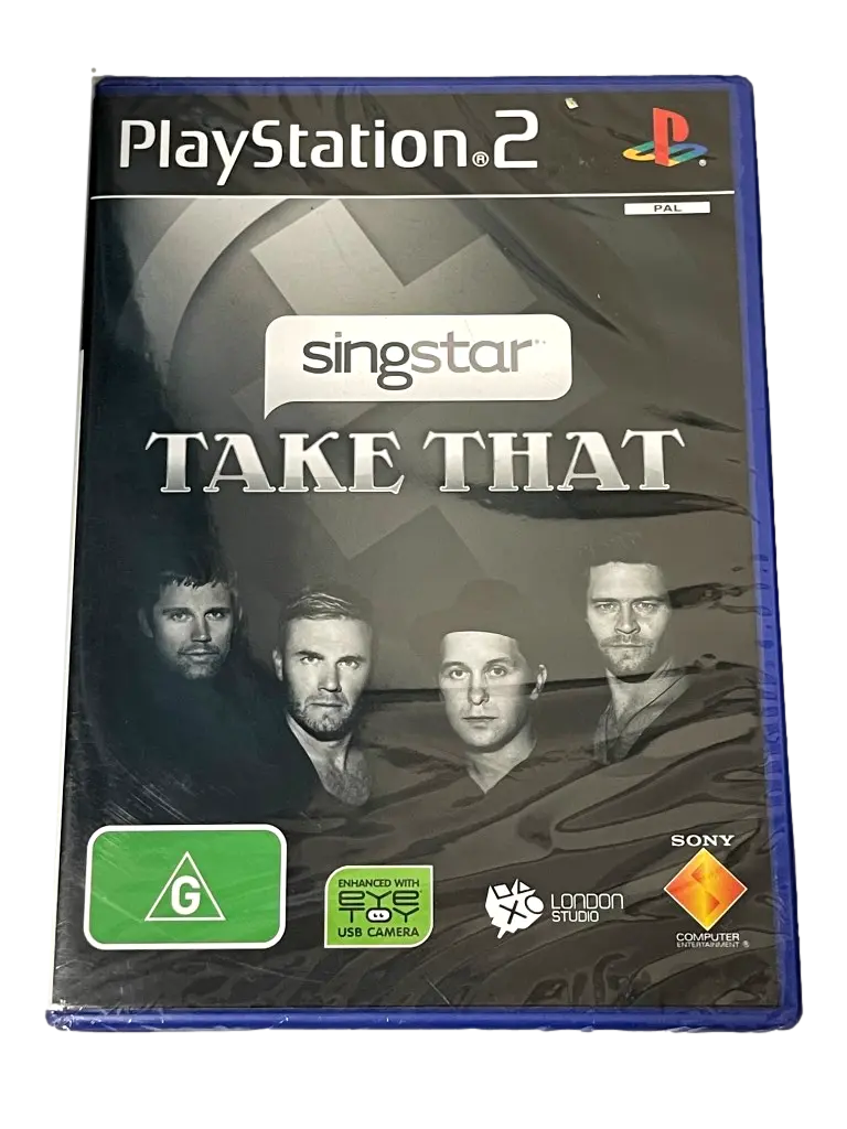 Singstar Take That Ps2 Pal Brand New *Factory Sealed* 1