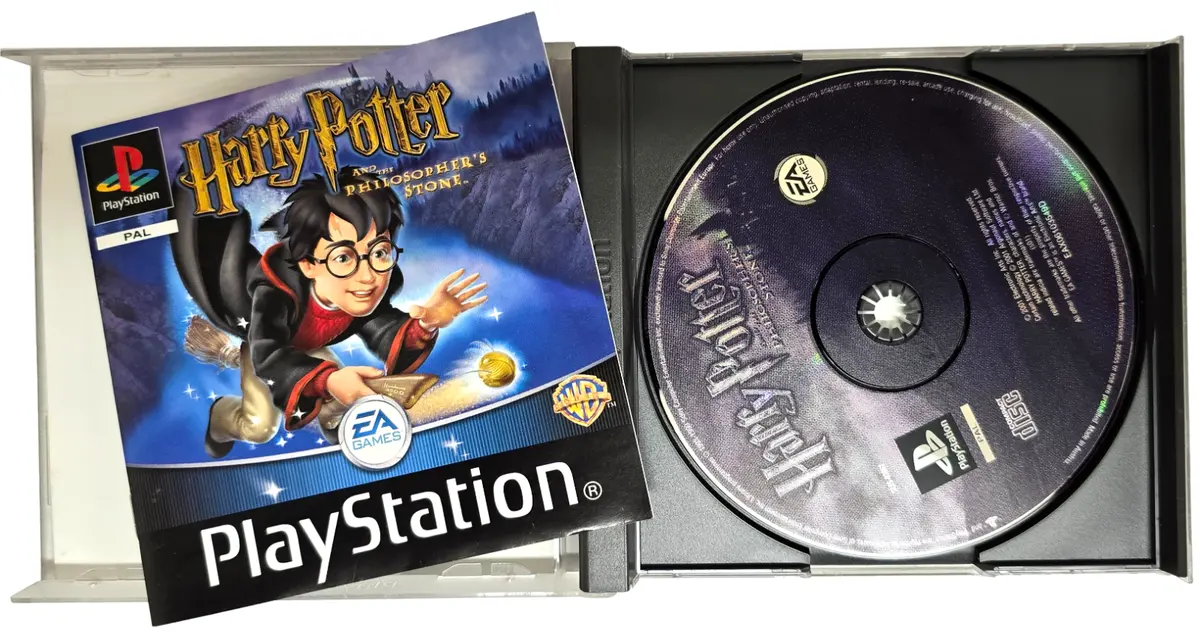 Harry Potter And The Philosophers Stone Ps1 Ps2 Ps3 Pal *Complete* (Preowned) 2