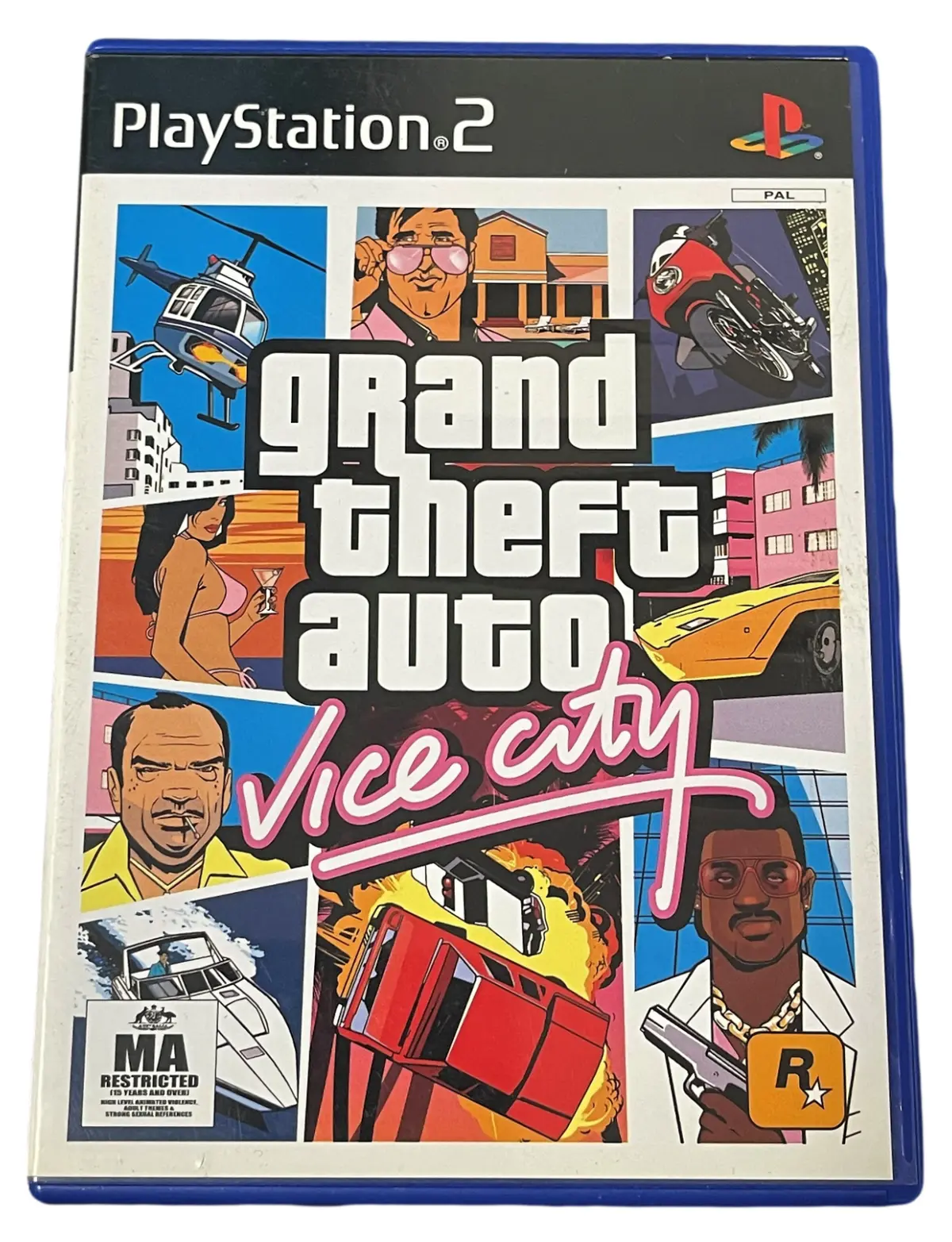 Grand Theft Auto Vice City Ps2 Pal *Manual But No Map* (Preowned) 1