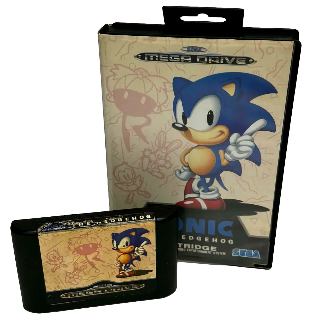 Sonic The Hedgehog Sega Mega Drive Pal *No Manual* (Preowned) 1